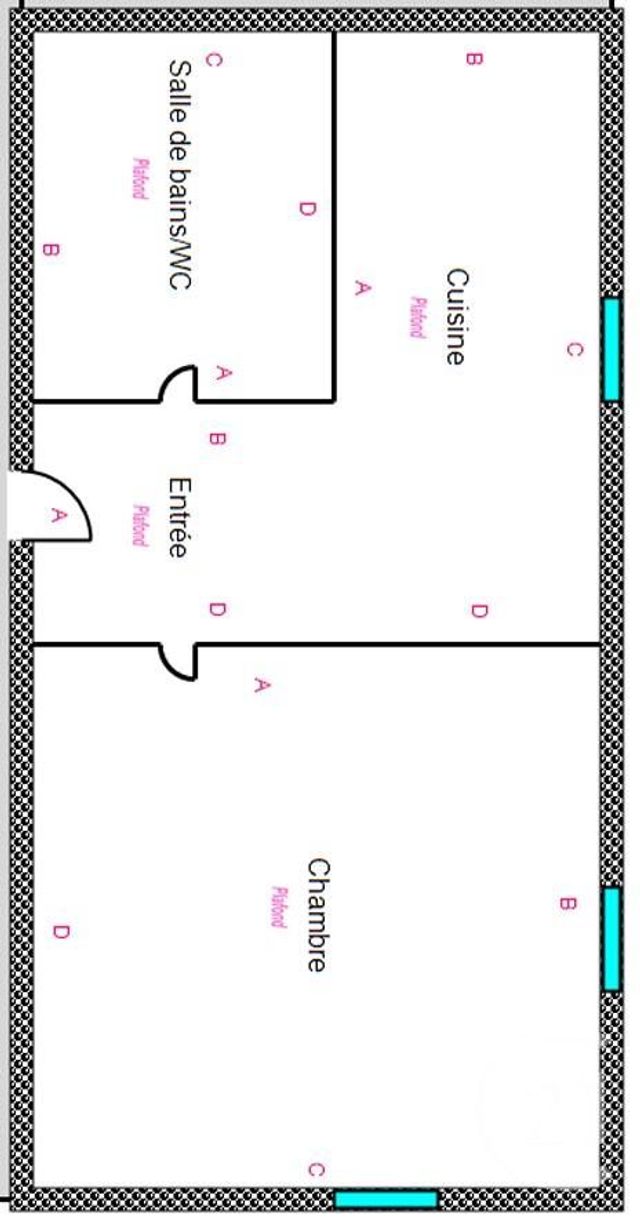Appartement F1 &agrave; louer - 1 pi&egrave;ce - 29,87 m2 - Lure - 70 - FRANCHE-COMTE