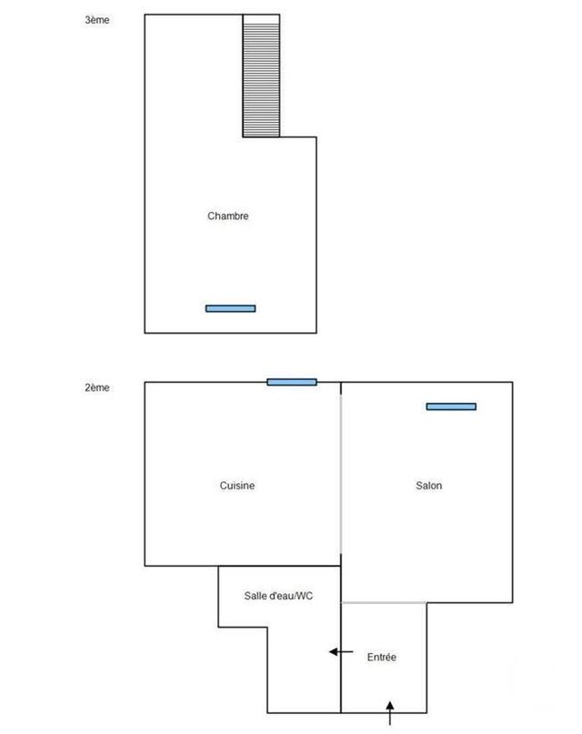 Appartement F2 &agrave; louer - 2 pi&egrave;ces - 35,91 m2 - Vesoul - 70 - FRANCHE-COMTE
