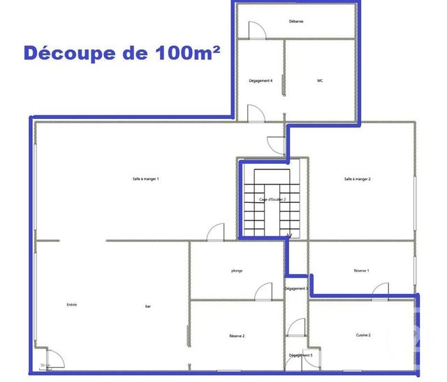 Commerce &agrave; louer - 181,50 m2 - 70 - FRANCHE-COMTE