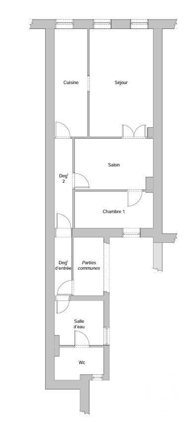 Appartement F3 à louer - 3 pièces - 72,10 m2 - Lure - 70 - FRANCHE-COMTE
