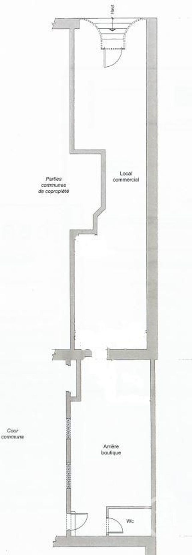 Appartement Local à louer - 2 pièces - 77,40 m2 - Luxeuil Les Bains - 70 - FRANCHE-COMTE