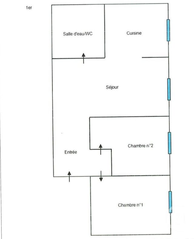 Appartement F3 &agrave; louer - 3 pi&egrave;ces - 65,31 m2 - Lure - 70 - FRANCHE-COMTE