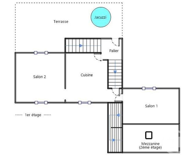 Maison &agrave; louer - 4 pi&egrave;ces - 97,44 m2 - Echenoz La Meline - 70 - FRANCHE-COMTE